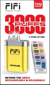 Buy FiFi Crystal Pod 3000 Puffs Disposable Vape Pod 5 in 1 at vapekarlo