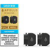 Buy Gold Bar Apollo 20K Replacement Prefilled Pods at vapekarlo