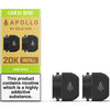 Buy Gold Bar Apollo 20K Replacement Prefilled Pods at vapekarlo