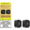 Buy Gold Bar Apollo 20K Replacement Prefilled Pods at vapekarlo