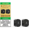 Buy Gold Bar Apollo 20K Replacement Prefilled Pods at vapekarlo