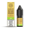 Buy Gold Bar Nic Salts 10ml E - liquids (Box of 10) at vapekarlo